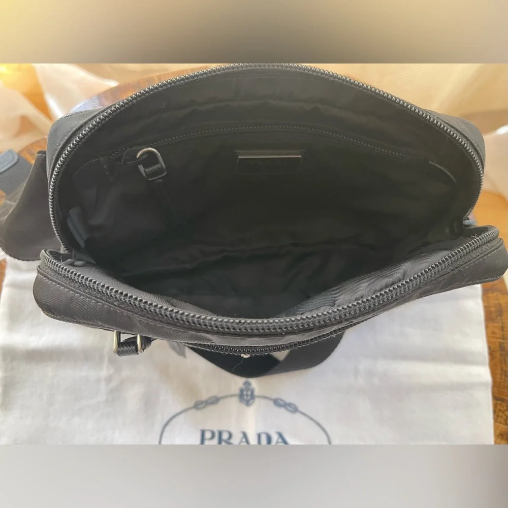 Prada Black Nylon Waist Bag - Picture 4 of 4